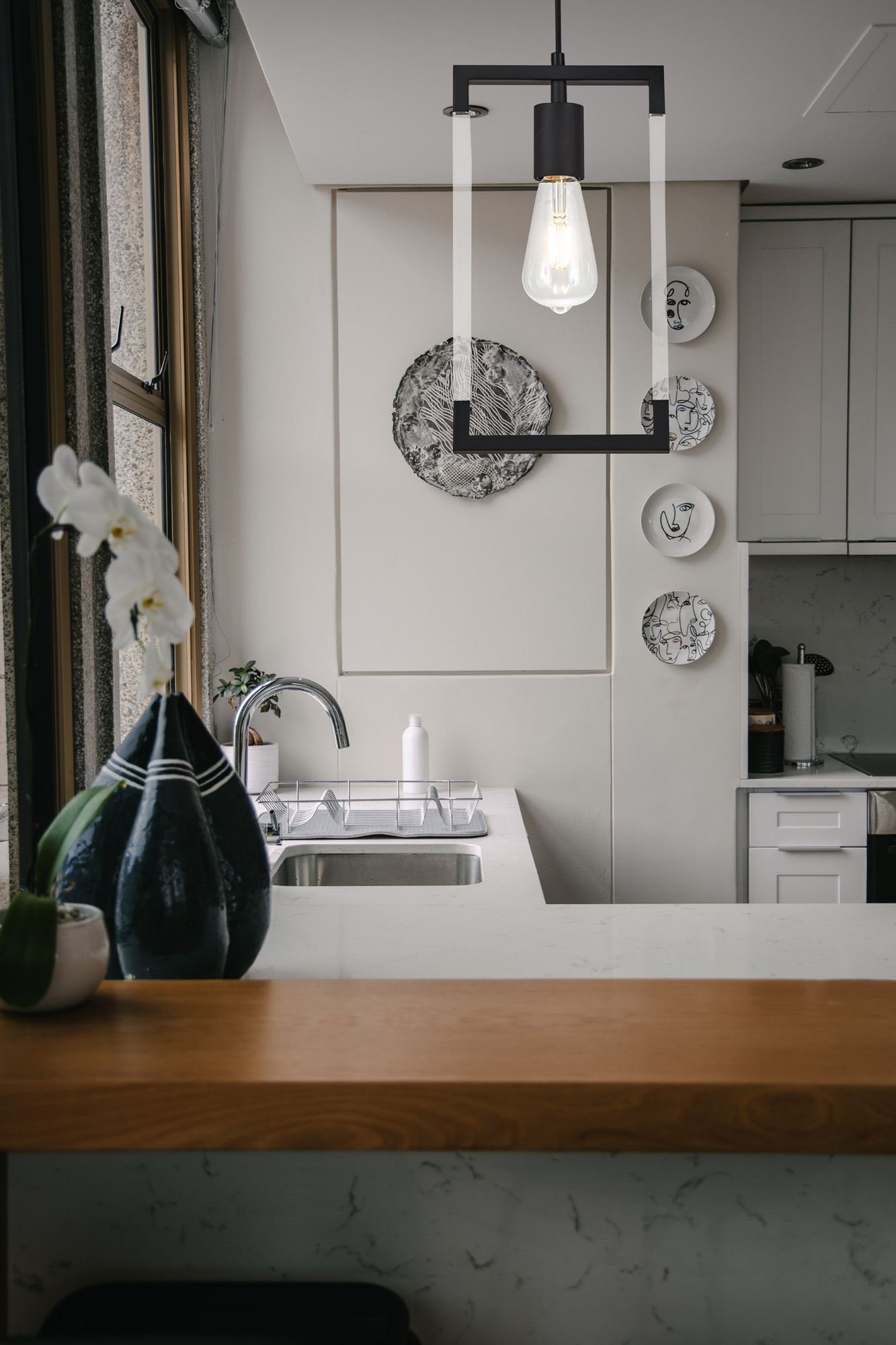 Canto Graphite Ceiling Lights Diyas Single Pendant